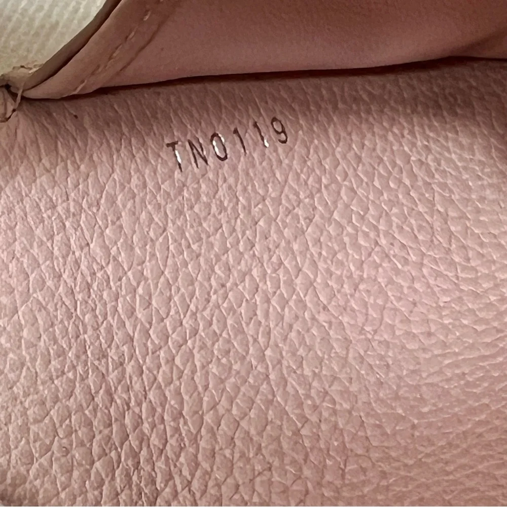 Louis Vuitton Pink Empreinte Leather Wallet